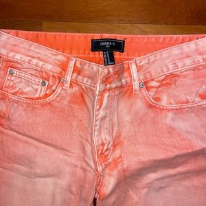 Forever 21 Men’s Jeans Orange
